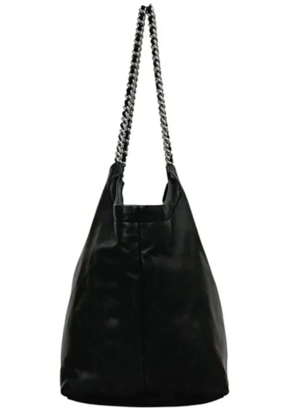 Prada Chain Tote Black Nero Leather - Picture 2 of 10